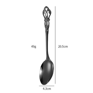 Steel Cutlery Spoon West Dinnerware Set