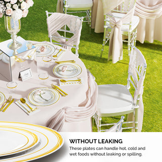 Cutlery Containing Large And Small Plates