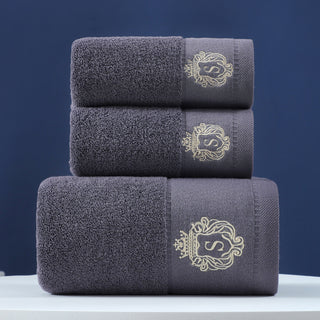 Pure Cotton Towels Three-piece