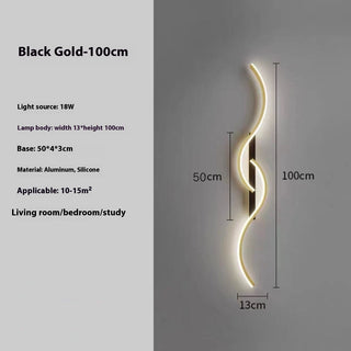 Simple Bedside Wall Lamp Living Room