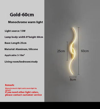 Simple Bedside Wall Lamp Living Room