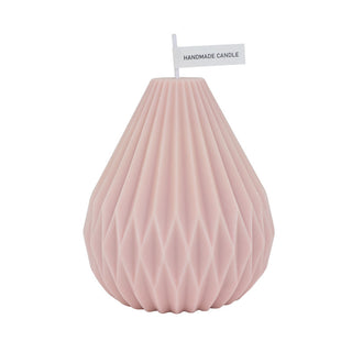 Nordic Style Geometric Lines Pear Candles