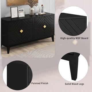 Slate Gold Buffet Sideboard