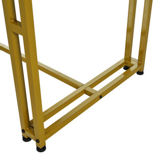 Sleek & Modern Dining Table (Gold)