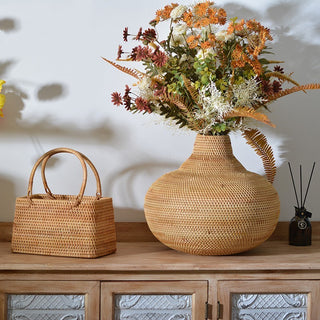 Vintage Flower Basket Ornaments