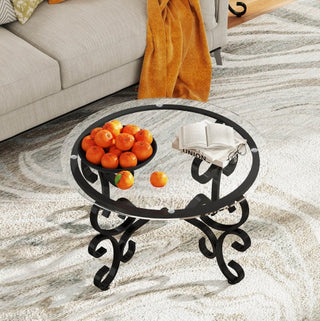 Round Decor Coffee Table/Side Table