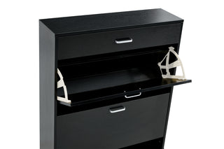 Shoe Cabinet , Shoe Storage Shelves, Grey