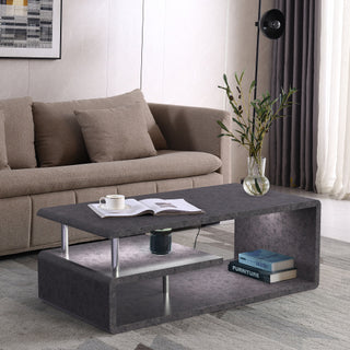 High Gloss LED Coffee Table