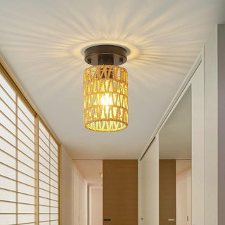 Hemp Rope Pendant Ceiling Lamp