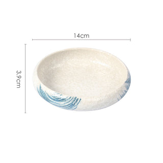 Japanese Hand-painted Ceramic Plates