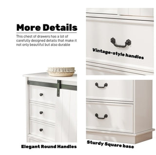 Josie 51'' Farmhouse Drawers