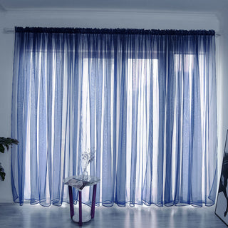 Simple Modern Solid Color Balcony Curtain