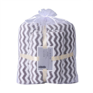 Water Ripple Coral Fleece Towels Child