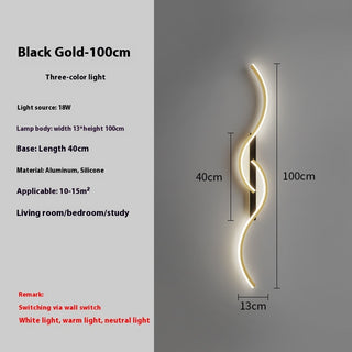 Simple Bedside Wall Lamp Living Room
