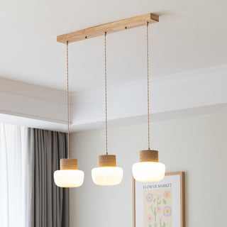 Japanese Style Wooden Bar Pendant Lights