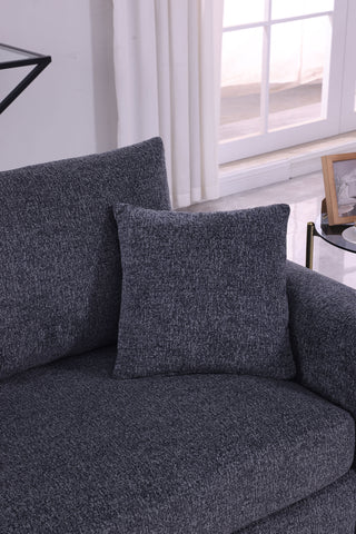 Modern Minimalist Comfortable Fabric GREY Sofa