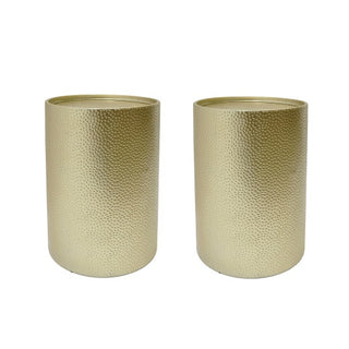 Golden Hour Metal Side Table