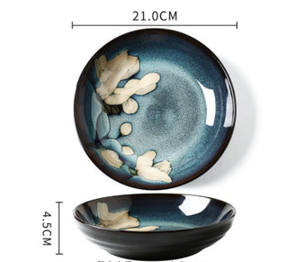 Hand-painted Creative Bowls And Plates