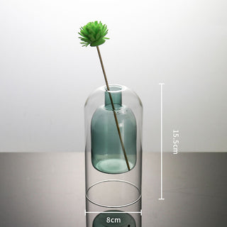 Modern Glass Vase for Decor