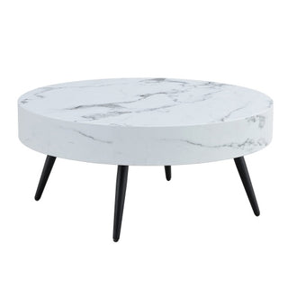 Syra White Marble Coffee Table