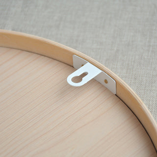 Solid Wood Wall Hanging Mirror