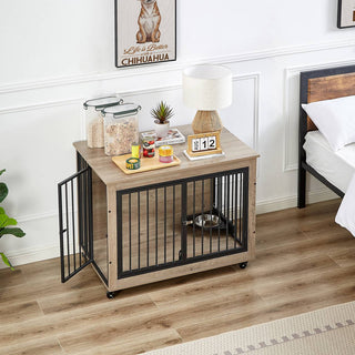 Dog Crate Side Table