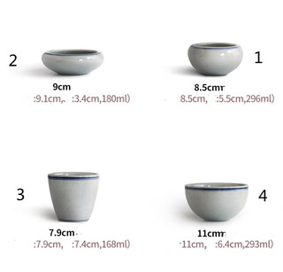Chinese Retro Ceramic Old-fashioned Bowls And Plates