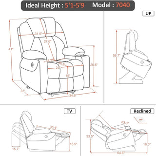 Henry Ultimate Power Recliner Chair