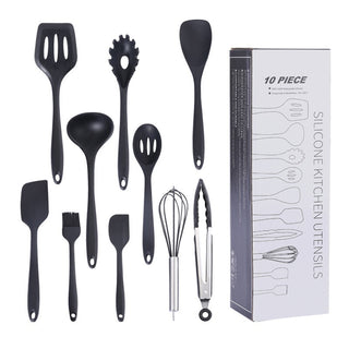 Non-Stick Silicone Kitchen Utensil Set (Baking Utensils Included)