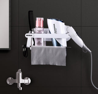 Universal Hair Dryer Storage Rack