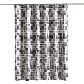 Waterproof Polyester Mosaic Shower Curtain
