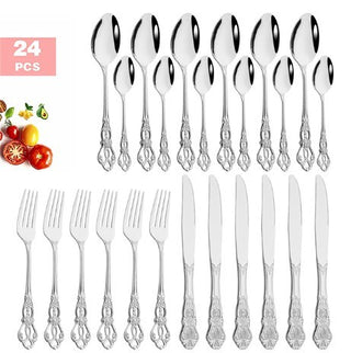 Steel Cutlery Spoon West Dinnerware Set
