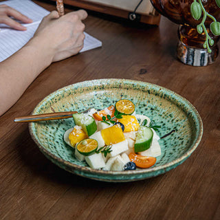 Deep Plates Bamboo Hat Meal Bowl