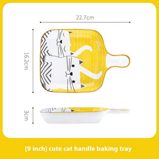 Cartoon And Plates Creative Rice Soup Bowls