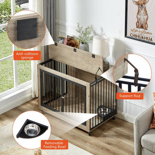 Dog Crate Side Table