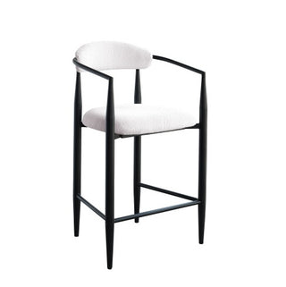 Kristin Modern Boucle Bar Stools (Set Of 2)