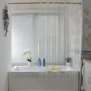Cloth Style Semi-Permeable Bathroom Shower Curtain