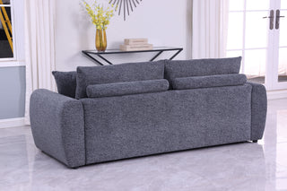Modern Minimalist Comfortable Fabric GREY Sofa