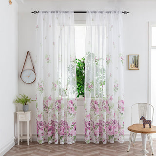 Mesh Decorative Curtains for Bedroom