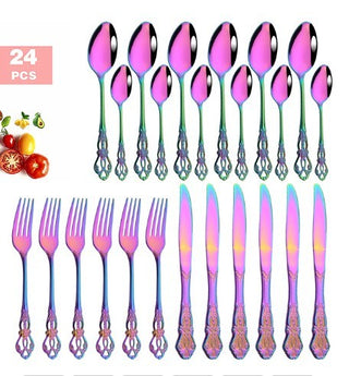 Steel Cutlery Spoon West Dinnerware Set