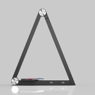 LED Triangle Table Lamp Wireless Charging