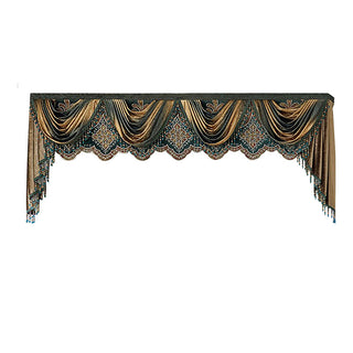 Luxurious Floral European Villa Curtains