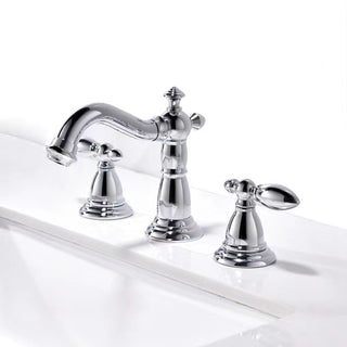 Retro Double Handle Three-Hole Faucet
