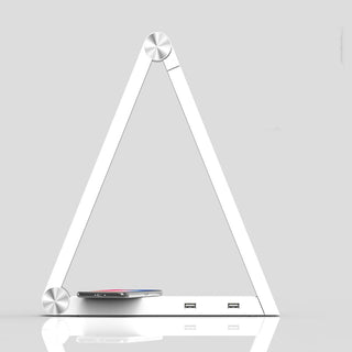 LED Triangle Table Lamp Wireless Charging