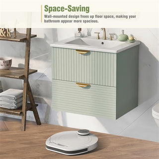Modern Wall Mounted Vanity Sink