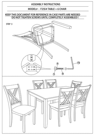 Classic Espresso Dining Set (7 Pieces)