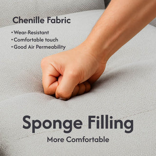 Power Lift Recliner Chair With Massage & Heat For Elderly, Dual Motor Electric Lift Recliner, Egyptian Velvet Fabric Upholstery, Side Pockets, Beige