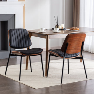 Dining Chairs Set Of 2 Mid Century