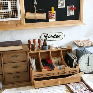Office Desk Organize Stationery Postcard Rack