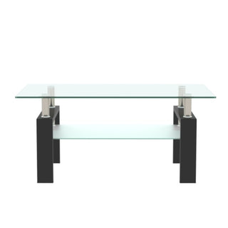 Modern Minimilist Coffee Table (Black)